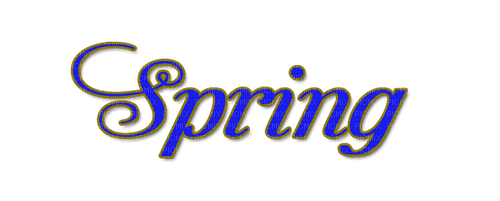 spring text by nataliplus - png gratis