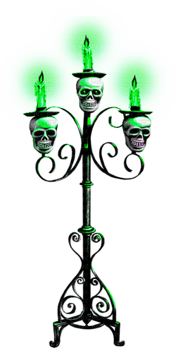 Gothic.Black.White.Green - Free PNG