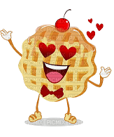 funny waffle - PNG gratuit