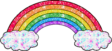 Glitter Rainbow 🌈 - GIF animate gratis