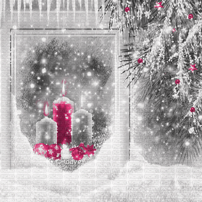 soave background animated winter vintage christmas - GIF animasi gratis