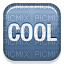 Cool button emoji - безплатен png