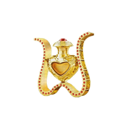 Perfume Arabic Orient Gold Red - Bogusia - Free PNG