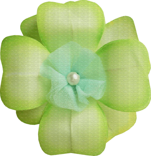 dolceluna green flower - безплатен png