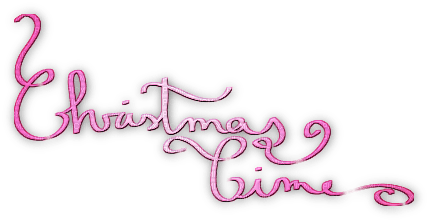 soave text christmas time pink - Free PNG