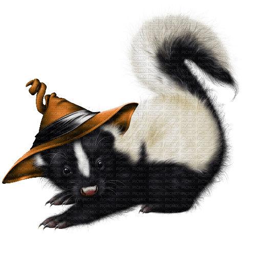 halloween ferret by nataliplus - ücretsiz png