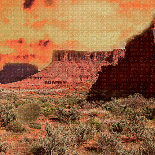 paysage, gif,Prairie, vent, Western,Adam64 - Gratis geanimeerde GIF