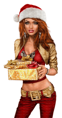christmas woman by nataliplus - zadarmo png