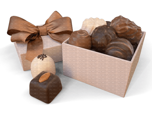 Chocolate.Bonbons.brown.Victoriabea - PNG gratuit