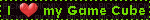 i love my game cube - Gratis geanimeerde GIF