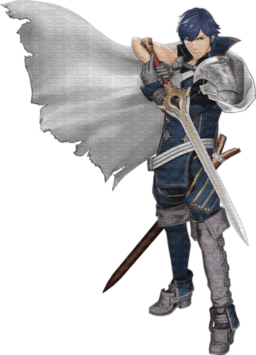 chrom from fire emblem - png ฟรี