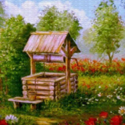 loly33 spring  printemps painting fond - PNG gratuit