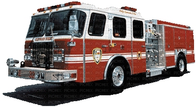 firetruck bp - Бесплатный анимированный гифка
