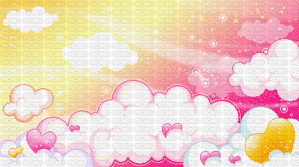 Clouds - GIF animate gratis