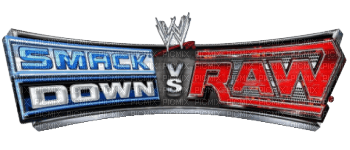 Kaz_Creations Wrestling Logo Smack Down Vs Raw - ilmainen png