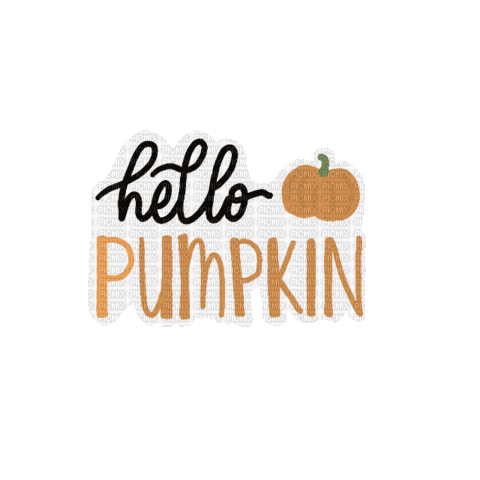 Hello Pumpkin - Бесплатный анимированный гифка