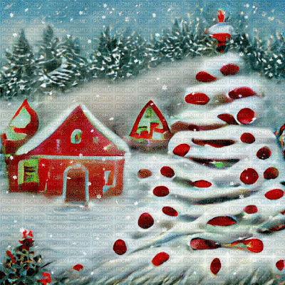 Christmas Background - GIF animado gratis
