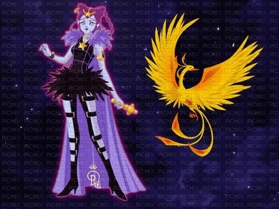 Sailor Black Phoenix laurachan - png ฟรี