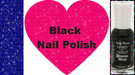 black nail polish - Ingyenes animált GIF