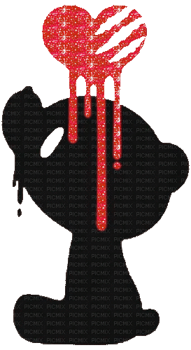 Bleeding Heart Gloomy - Bezmaksas animēts GIF