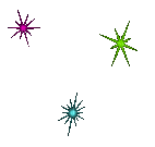 multi colored stars - GIF animé gratuit