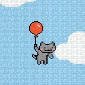 le chat volant ! - Free PNG