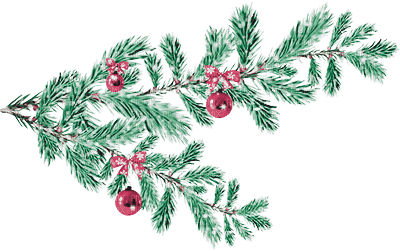 soave deco branch christmas winter ball pine - bezmaksas png