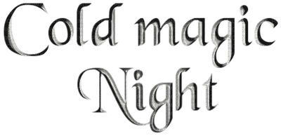 Cold magic Night.Text.Victoriabea - ücretsiz png