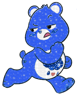 grumpy bear - 免费动画 GIF