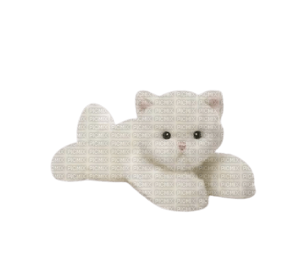 white cat - ilmainen png