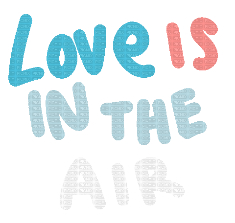 Love is in the air - GIF animado gratis