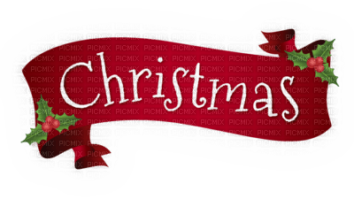 Kaz_Creations Christmas Logo Text - gratis png
