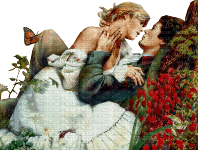 loly33 couple  vintage - δωρεάν png