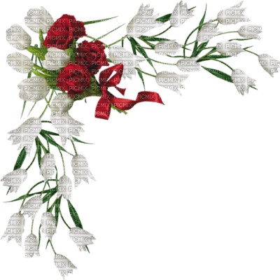 Coin Fleurs - Free PNG