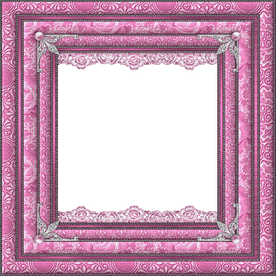 frame cadre rahmen  tube pink vintage - Gratis animeret GIF