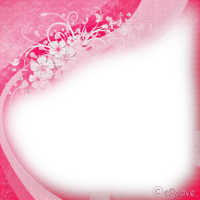 soave frame flowers spring abstract pink - zadarmo png