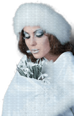 winter hiver woman femme frau beauty - PNG gratuit