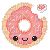 donuts cute - GIF animado gratis
