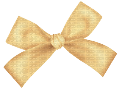 Kaz_Creations Deco Ribbons Bows Colours Yellow - PNG gratuit