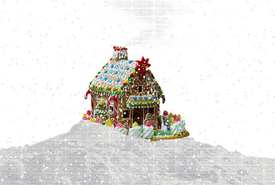 Gingerbread House, piparkakkutalo - 免费PNG