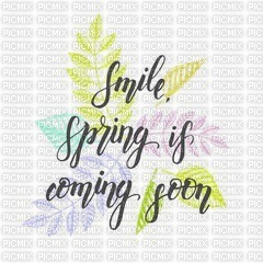 Spring is coming - Free PNG