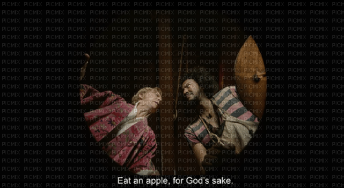 stede eat an apple - PNG gratuit