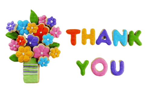 flower,thank you - kostenlos png