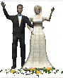 mariage ** - GIF animado gratis