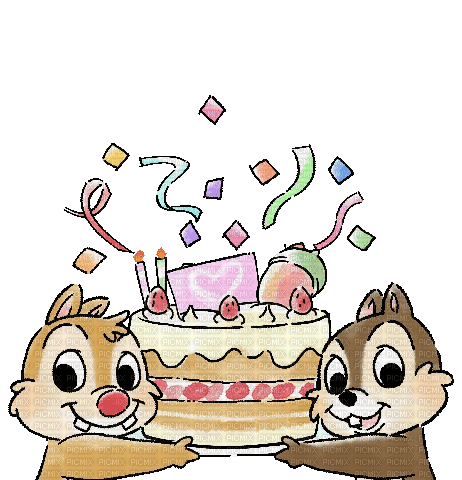 Happy Birthday - Animovaný GIF zadarmo