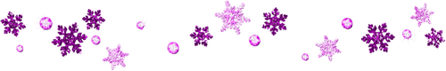 Snowflakes.Gems.Purple - ücretsiz png