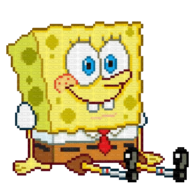 Spongebob - GIF animado grátis