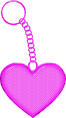 Kaz_Creations Deco Heart Love Hanging Dangly Things Colours - GIF animé gratuit