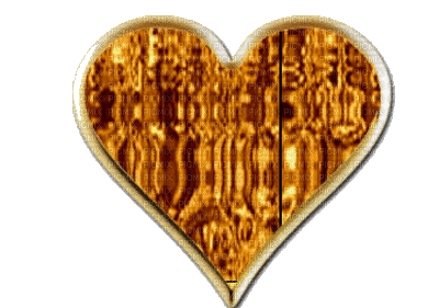 Gold Heart - Безплатен анимиран GIF