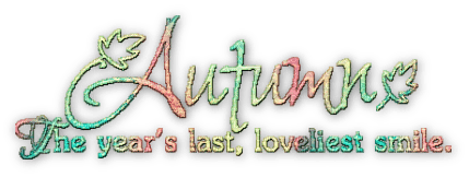 soave text autumn deco pink green yellow - ingyenes png